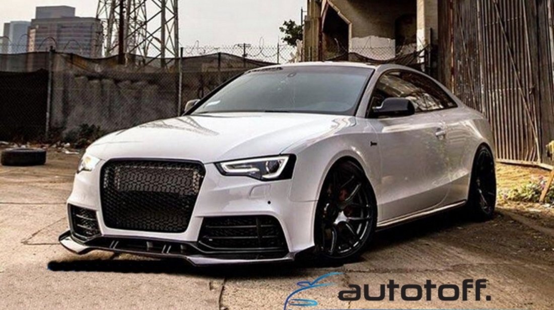 Prelungire bara fata RS5 Carbon Design Audi A5 8T (2008-2016)