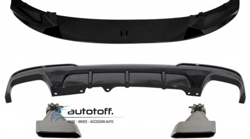 Prelungire bara fata si Difuzor de aer BMW Seria 5 F10 F11 (11-17) M-Performance Design