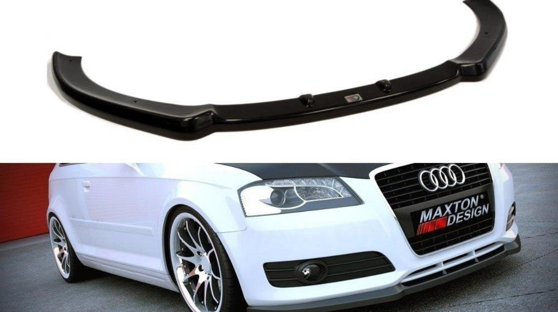 Prelungire Bara Fata Splitere Lip AUDI A3 8P (FACELIFT MODEL) AU-A3-2F-FD1T