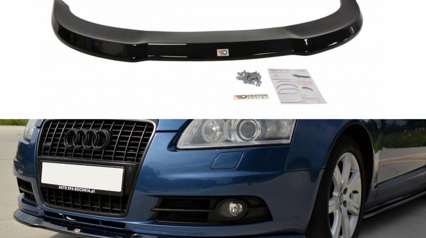 Prelungire Bara Fata Splitere Lip Audi A6 S-Line C6 AU-A6-C6-S line-FD1G