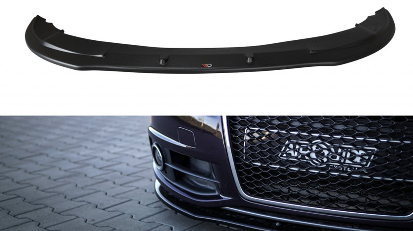 Prelungire Bara Fata Splitere Lip Audi A6 S-Line C6 FL AU-A6-C6F-S line-FD1T