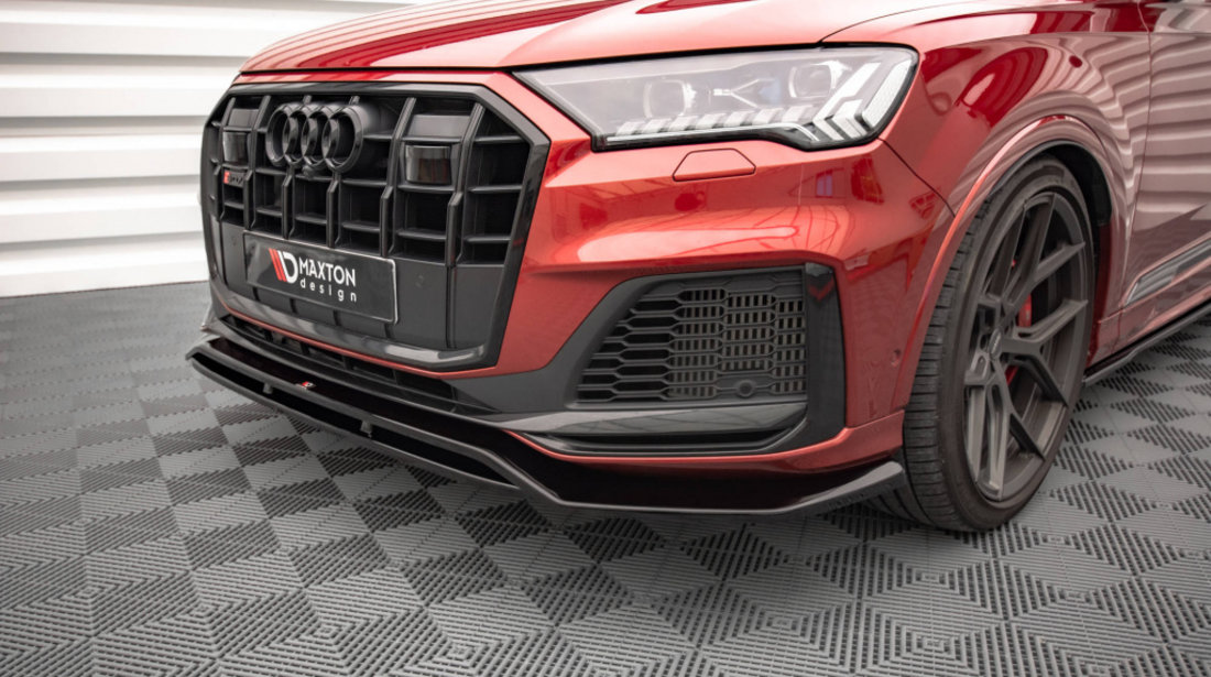 Prelungire Bara Fata Splitere Lip Audi SQ7 /Q7 S-Line Mk2 (4M) Facelift AU-SQ7-2F-FD1C+FD1RC