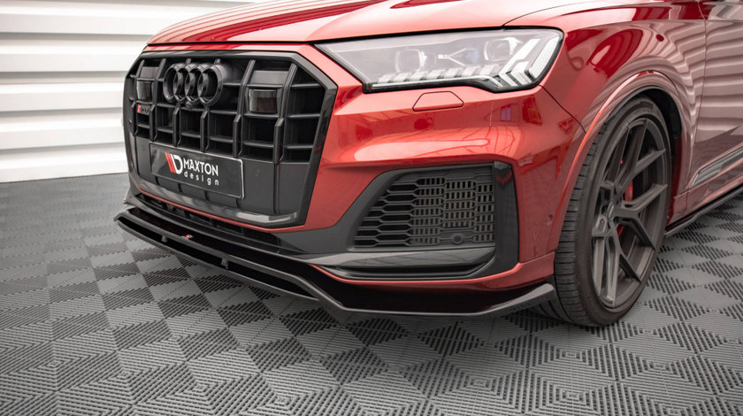 Prelungire Bara Fata Splitere Lip Audi SQ7 /Q7 S-Line Mk2 (4M) Facelift AU-SQ7-2F-FD1G+FD1RG