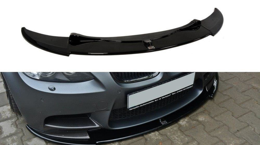 Prelungire Bara Fata Splitere Lip BMW M3 E92 / E93 (PREFACE MODEL fits M Performance splitters) BM-3-92-M-MPFC-FD1G