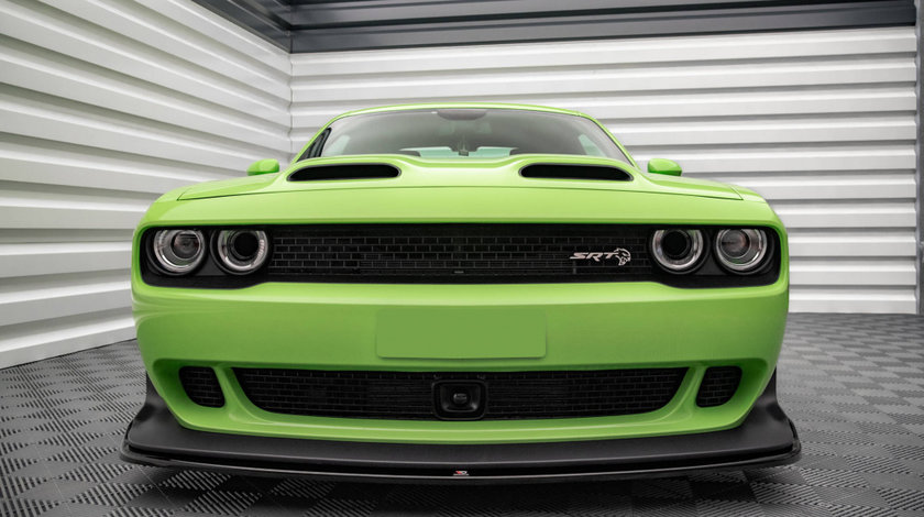 Prelungire Bara Fata Splitere Lip Dodge Challenger SRT Hellcat Mk3 DO-CHL-3F-SRT-HC-FD1T