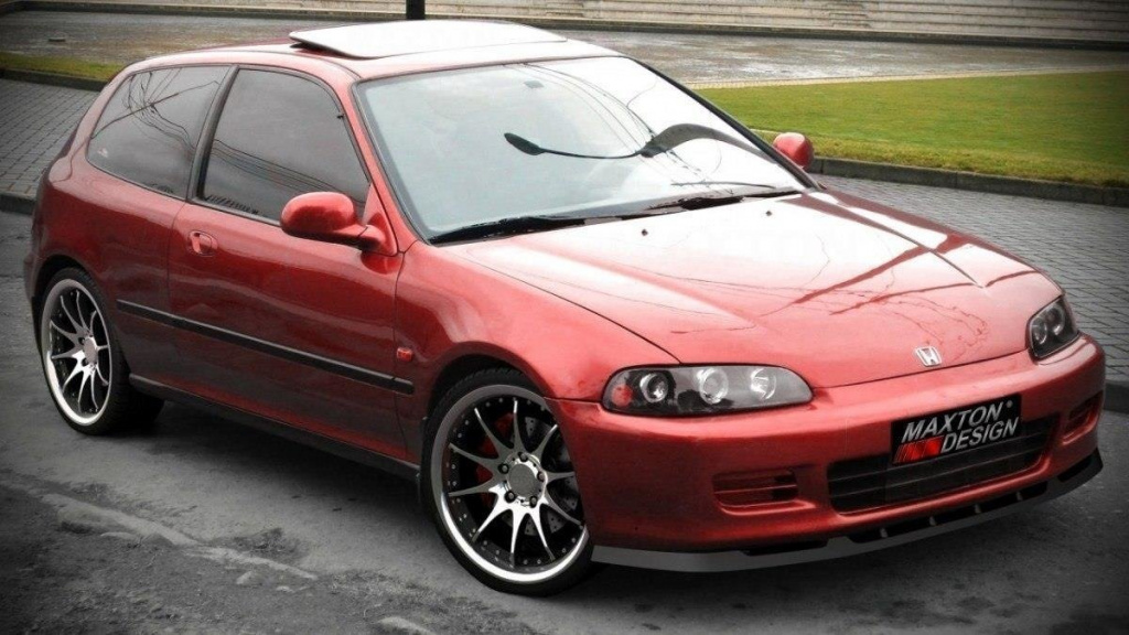 Prelungire Bara Fata Splitere Lip HONDA CIVIC MK5 HO-CI-5-FD1C