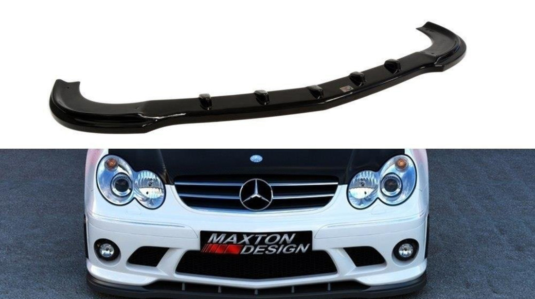 Prelungire Bara Fata Splitere Lip MERCEDES CLK W209 ( pentru ME-CLK-209-AMG204-F1 Bara ) ME-CLK-209-AMG204-FD1C