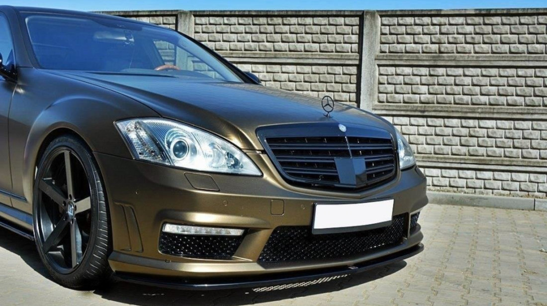 Prelungire Bara Fata Splitere Lip MERCEDES S-CLASS W221 AMG ME-S-W221-AMG-FD1C