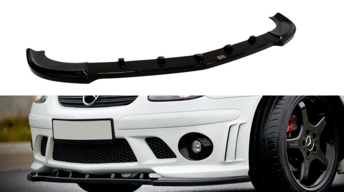 Prelungire Bara Fata Splitere Lip Mercedes SLK R170 pentru AMG 204 Bara ME-SLK-R170-AMG204-FD1C