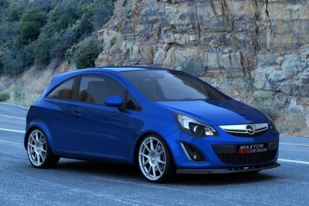 Prelungire Bara Fata Splitere Lip OPEL CORSA D (FACELIFT) OP-CO-DF-FD1G