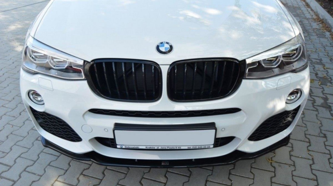 Prelungire Bara Fata Splitere Lip pentru BMW X4 M-PACK BM-X4-26-MPACK-FD1C