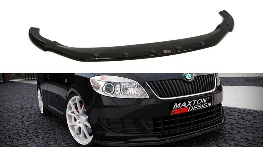 Prelungire Bara Fata Splitere Lip SKODA FABIA II Facelift MODEL, STANDARD Bara SK-FA-2F-FD1C