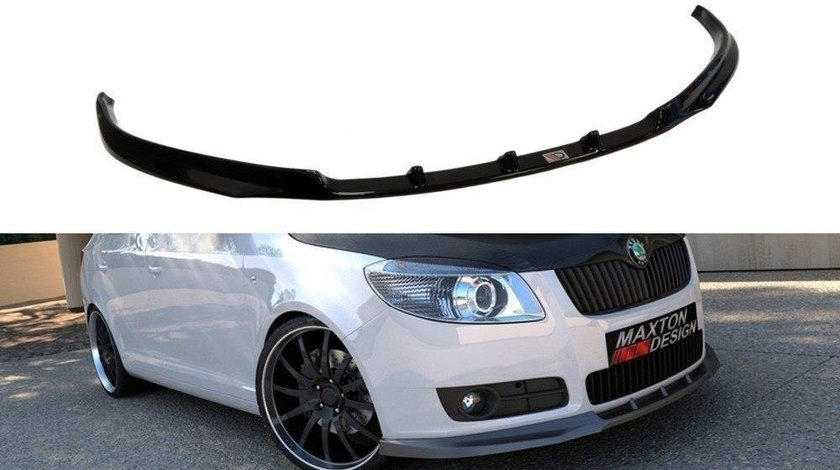 Prelungire Bara Fata Splitere Lip SKODA FABIA II (PREFACE MODEL, STANDARD Bara SK-FA-2-FD1T