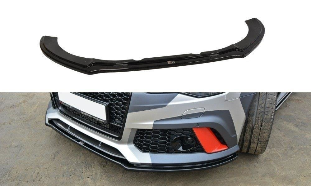 Prelungire Bara Fata Splitere Lip V.1 Audi RS6 C7 / C7 FL AU-RS6-C7-FD1G