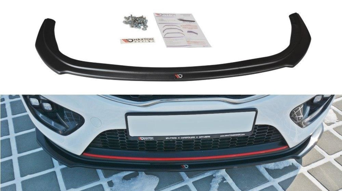 Prelungire Bara Fata Splitere Lip V.1 KIA CEE'D / PRO CEE'D GT MK2 KI-CE-2-GT-FD1C