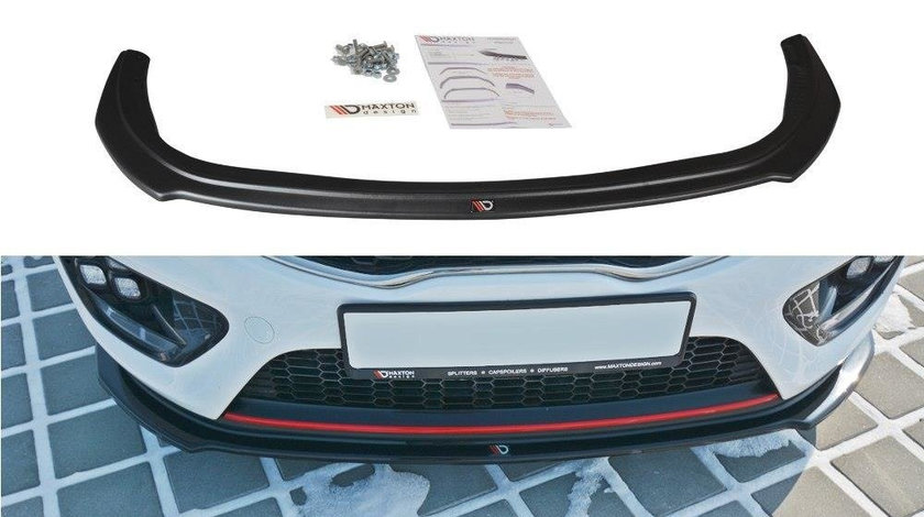 Prelungire Bara Fata Splitere Lip V.1 KIA CEE'D / PRO CEE'D GT MK2 KI-CE-2-GT-FD1G