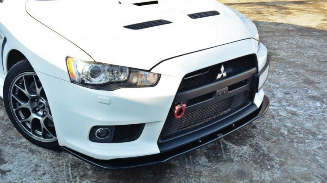 Prelungire Bara Fata Splitere Lip V.1 Mitsubishi Lancer Evo X MI-LA-10-EVO-FD1C