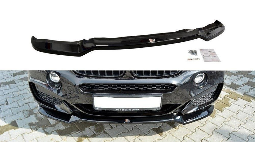 Prelungire Bara Fata Splitere Lip v.1 pentru BMW X6 F16 MPACK BM-X6-16-MPACK-FD1G