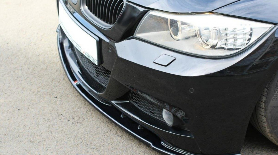 Prelungire Bara Fata Splitere Lip V.1 pentru BMW 3 E91 M-PACK FACELIFT BM-3-91F-MPACK-FD1T