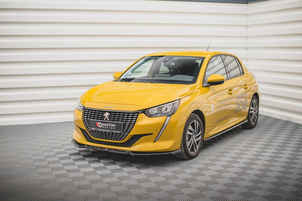 Prelungire Bara Fata Splitere Lip V.1 Peugeot 208 Mk2 PE-208-2-FD1G