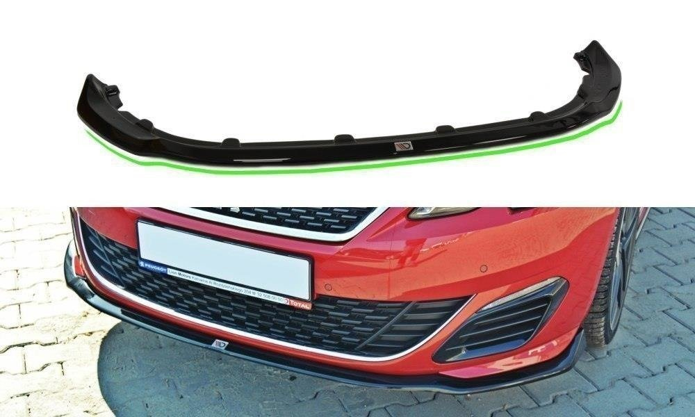 Prelungire Bara Fata Splitere Lip v.1 PEUGEOT 308 II GTI PE-308-GTI-FD1G