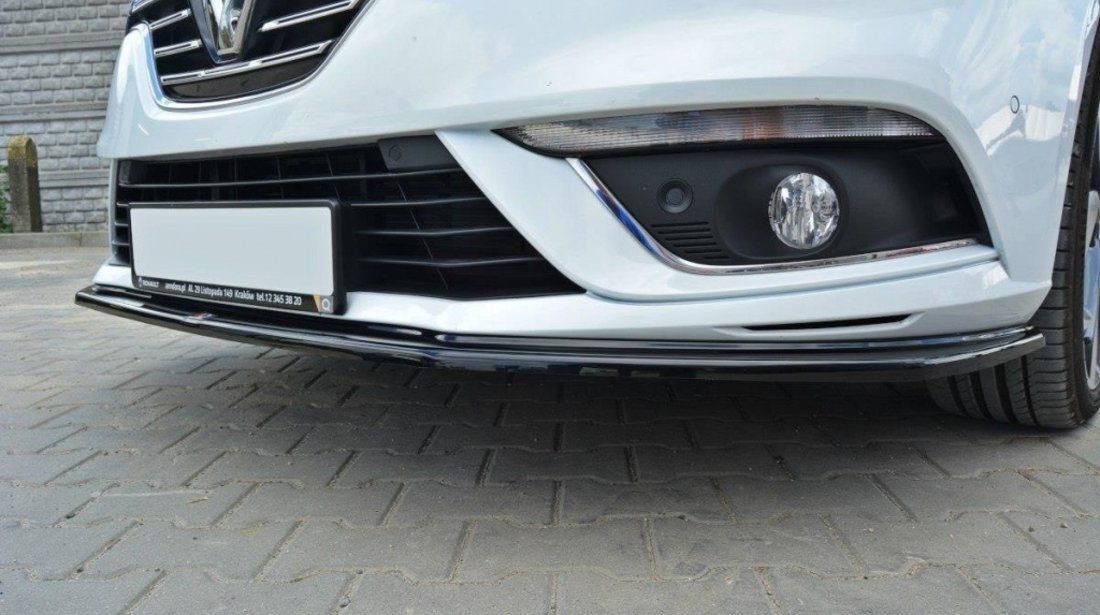 Prelungire Bara Fata Splitere Lip V.1 Renault Megane Mk4 Hatchback RE-ME-4-FD1G