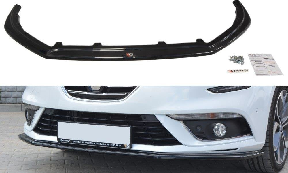 Prelungire Bara Fata Splitere Lip V.1 Renault Megane Mk4 Hatchback RE-ME-4-FD1G