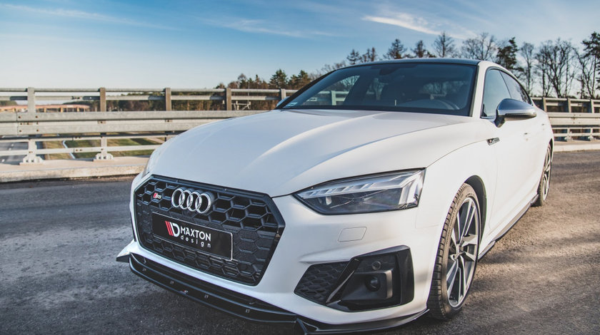 Prelungire Bara Fata Splitere Lip V.2 Audi S5 / A5 S-Line F5 Facelift AU-S5-2F-FD2C