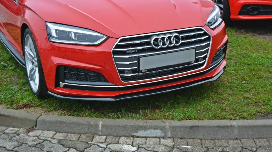 Prelungire Bara Fata Splitere Lip V.2 Audi S5 / A5 S-Line F5 Coupe / Sportback AU-A5-2-S line-FD2T