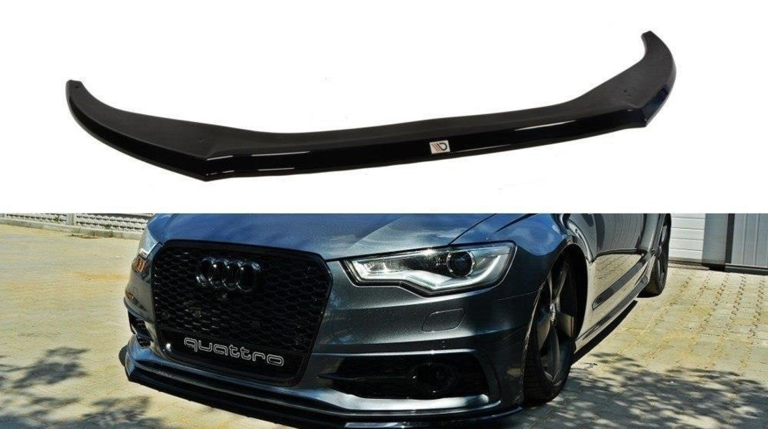 Prelungire Bara Fata Splitere Lip V.2 Audi S6 / A6 S-Line C7 AU-A6-C7-S line-FD2T