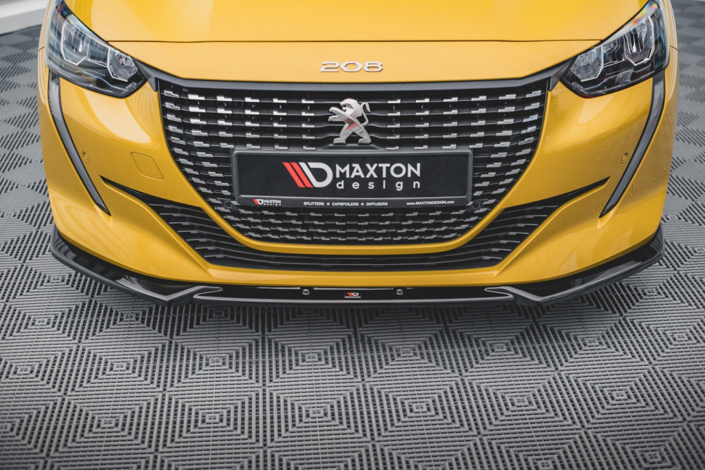 Prelungire Bara Fata Splitere Lip V.2 Peugeot 208 Mk2 PE-208-2-FD2G
