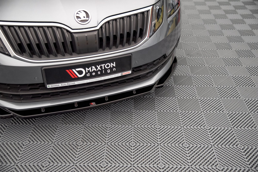 Prelungire Bara Fata Splitere Lip V.2 Skoda Octavia Mk3 Facelift SK-OC-3F-FD2T