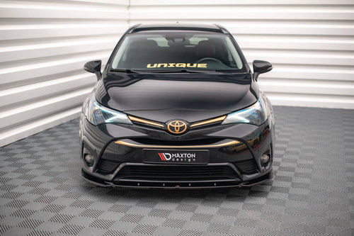 Prelungire Bara Fata Splitere Lip V.2 Toyota Avensis Mk3 Facelift TO-AV-3F2-FD2G