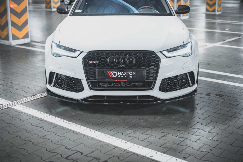 Prelungire Bara Fata Splitere Lip V.3 Audi RS6 C7 AU-RS6-C7-FD3T