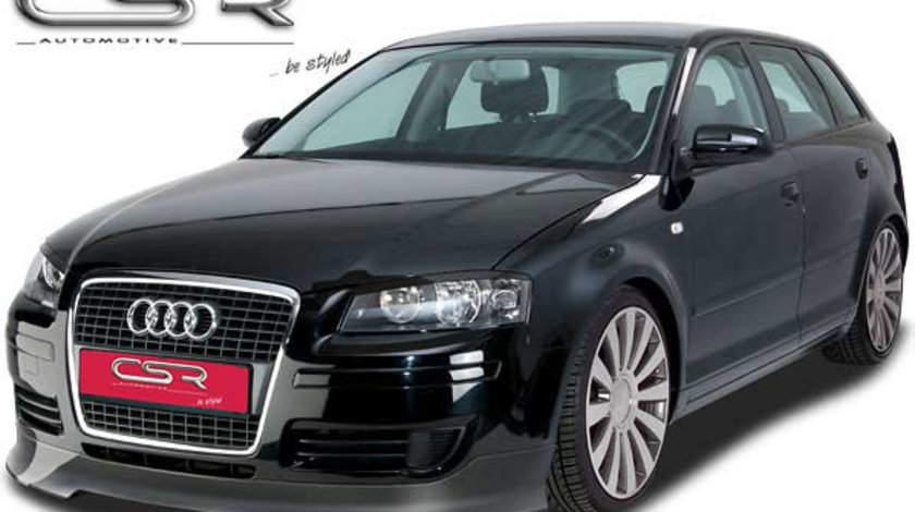 Prelungire Bara Fata Spoiler Audi A3 8P Hatchback 3 usi 2005-2008 CSR-FA014