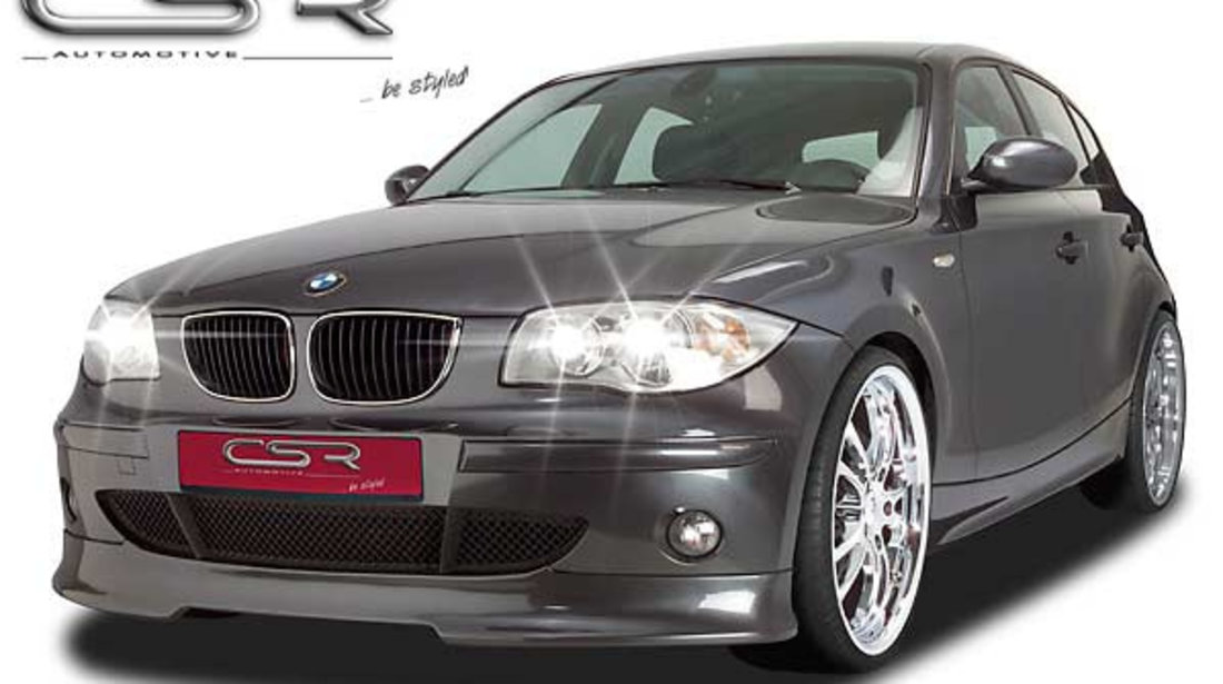 Prelungire Bara Fata Spoiler BMW seria 1 E81 E87 Hatchback dupa 03 2007 CSR-FA085B