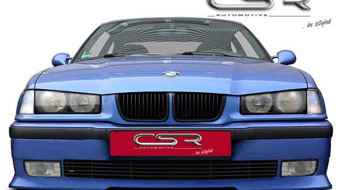 Prelungire Bara Fata Spoiler BMW seria 3 E36 limuzina Compact cabrio Coupe 1990-2000 CSR-FA002