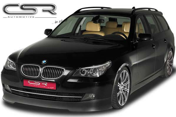 Prelungire Bara Fata Spoiler BMW seria 5 E60 limo Touring dupa 03 2007 CSR-FA101