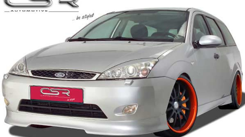 Prelungire Bara Fata Spoiler Ford Focus 1 Facelift toate modelele cu semnalul in far 11 2001-10 2004 CSR-FA058