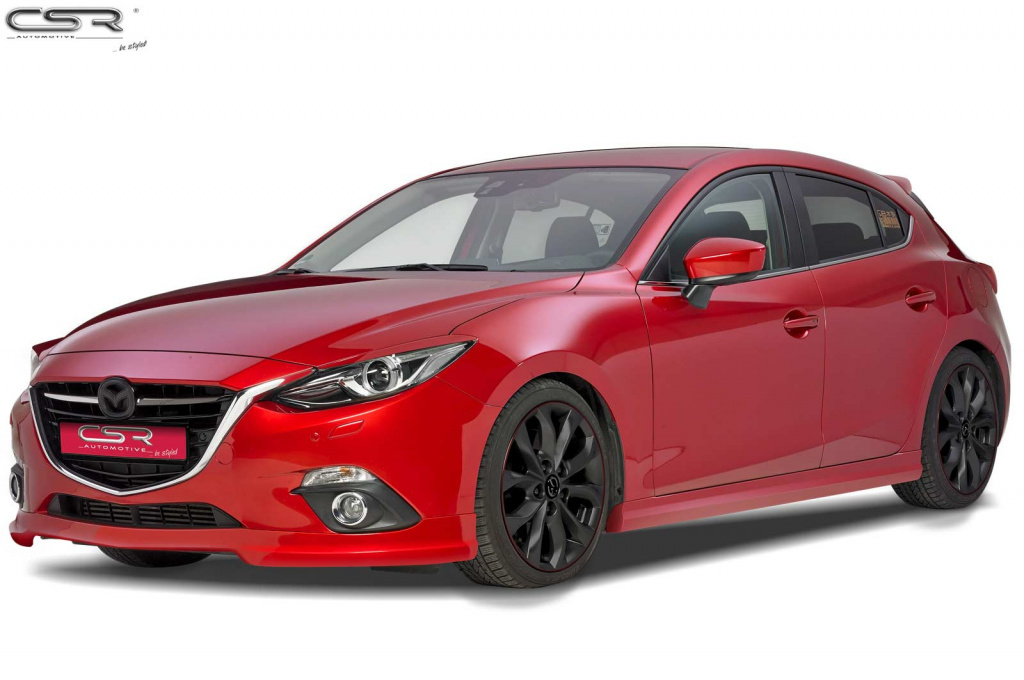 Prelungire Bara Fata Spoiler Mazda 3 Typ BM toate modelele dupa 9 2013 CSR-FA241