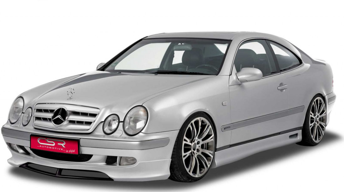 Prelungire Bara Fata Spoiler Mercedes Benz CLK W208,C208,A208 toate modelele 1997-8 1999 CSR-FA225