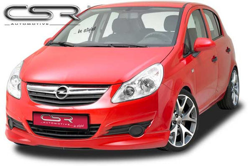 Prelungire Bara Fata Spoiler Opel Corsa D 2006-11 2010 CSR-FA164