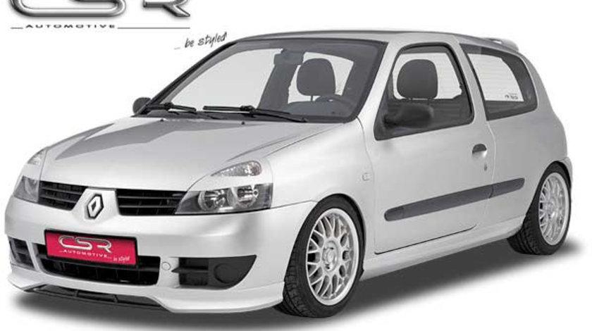 Prelungire Bara Fata Spoiler Renault Clio 2 B toate modelele 9 2006-6 2009 CSR-FA217