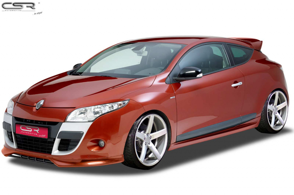 Prelungire Bara Fata Spoiler Renault Megane toate modelele 2008-4 2012 CSR-FA213
