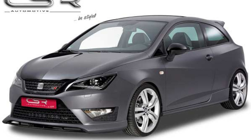 Prelungire Bara Fata Spoiler Seat Ibiza 6J FR Cupra Sport dupa 3 2012 CSR-FA211