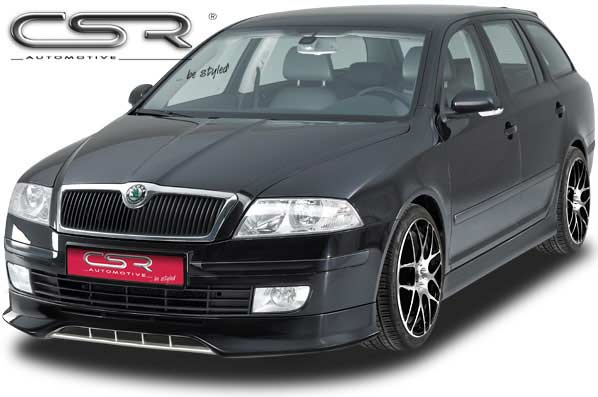 Prelungire Bara Fata Spoiler Skoda Octavia II 1Z 2004-2009 CSR-FA080