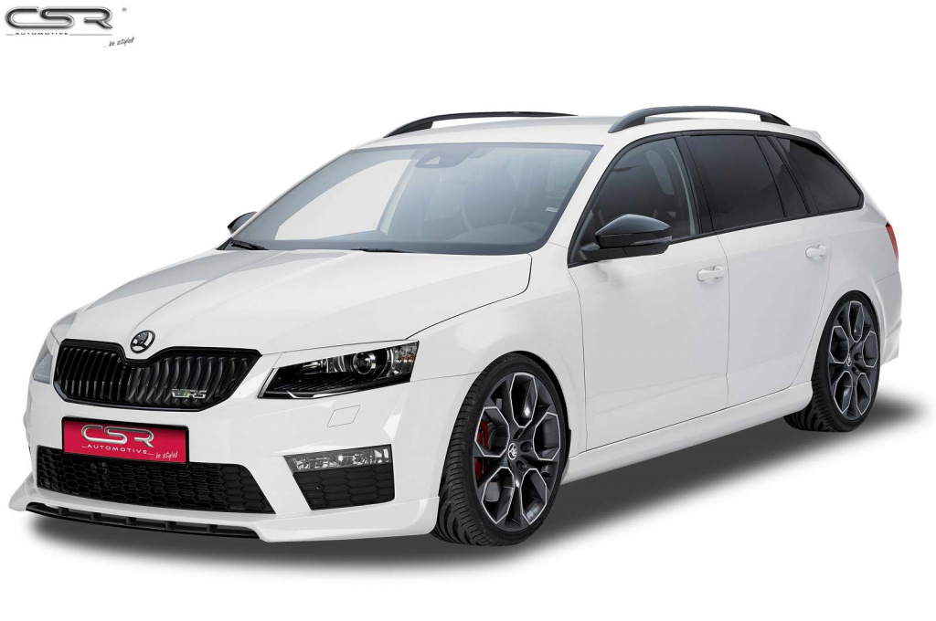 Prelungire Bara Fata Spoiler Skoda Octavia III RS dupa 12 2012 CSR-FA218