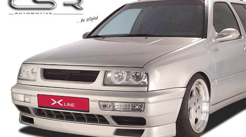 Prelungire Bara Fata Spoiler VW Golf 3 Hatchback cabrio Kombi Variant 1991-1997 CSR-FA012