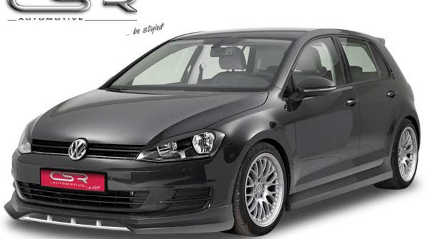 Prelungire Bara Fata Spoiler VW Golf 7 toate modelele dupa 8 2012 CSR-FA180