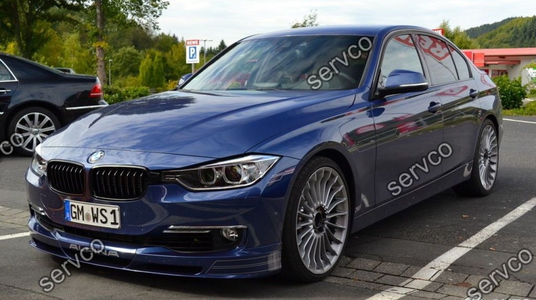 Prelungire bara fata tuning sport spoiler BMW F30 F31 Seria 3 Alpina 2012-2016 v5